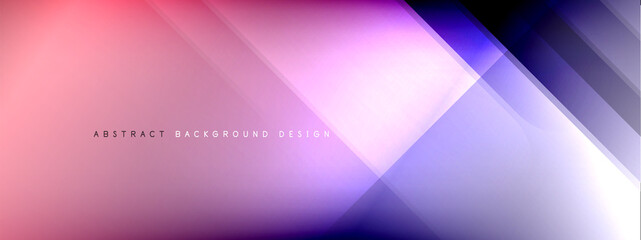 Motion concept neon shiny lines on liquid color gradients abstract backgrounds. Dynamic shadows and lights templates for text