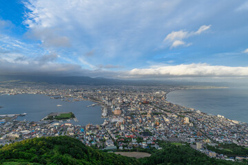Fototapeta premium 函館山から見る函館市街