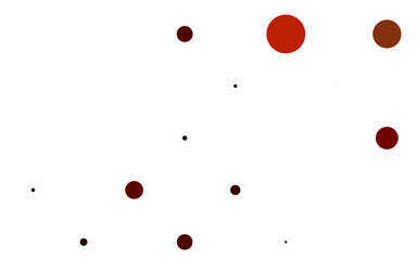 Light Red vector template with circles.