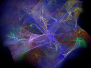 Imaginatory fractal background Image