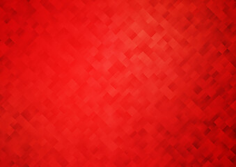 Light Red vector cover in polygonal style.