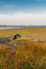 Brittany, Ile aux Moines island in the Morbihan gulf