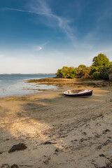 Brittany, Ile aux Moines island in the Morbihan gulf