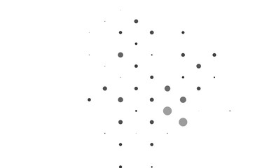 Light Silver, Gray vector texture with disks.