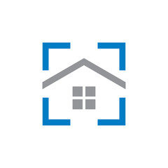 real estate logo , building photography logo