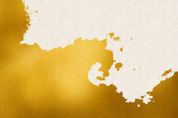 Background material golden Japanese paper 4689
