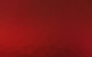 Light Red vector polygon abstract layout.