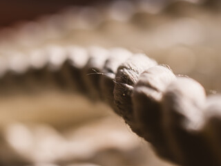 Close up of a rope