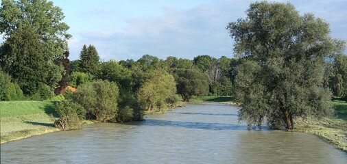 Augusthochwasser Mangfall 2020