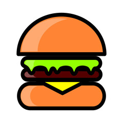 hamburger icon vector illustration