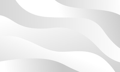 Fototapeta premium Abstract white and grey gradient background wallpaper vector suitable for website, banner, poster, and many more.