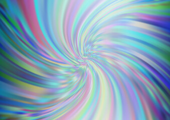 Fototapeta premium Light BLUE vector background with bubble shapes.