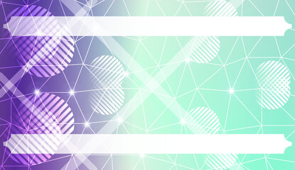 Decorative pattern with polygonal pattern with triangles style. Decorative design for your idea. Vector illustration. Blurred Background, Smooth Gradient Texture Color.