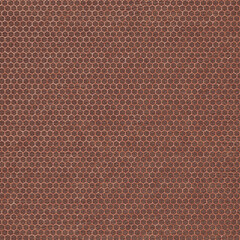 Fototapeta premium Metallic Copper Pattern on Reddish Brown Vintage Leather Texture Background