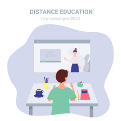 The start of the new distance school year