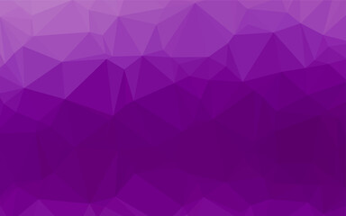 Light Purple vector hexagon mosaic texture.