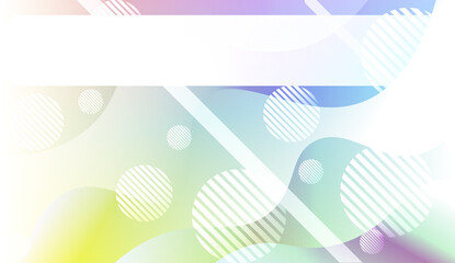 Futuristic Background With Color Gradient Geometric Shape for Your Design Landing Page, Ad, Banner, Cover Page. Vector Illustration with Color Gradient.