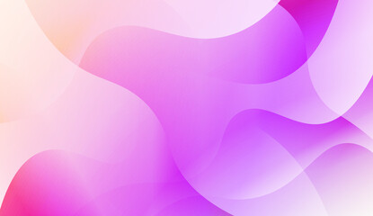 Geometric Wave Shape with Colorful Gradient Color Background Wallpaper. Vector Illustration.