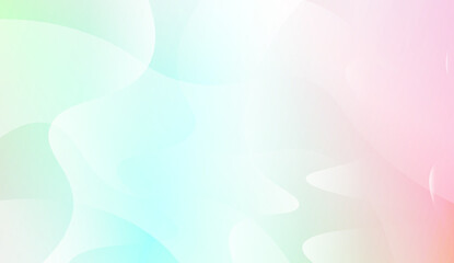 Obraz na płótnie Canvas Geometric Wave Shape with Colorful Gradient Color Background Wallpaper. Vector Illustration.