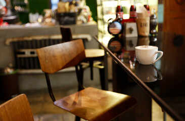 restaurant table in restaurant coffee cafe