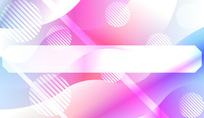 Futuristic Background With Color Gradient Geometric Shape for Your Design Landing Page, Ad, Banner, Cover Page. Vector Illustration with Color Gradient.