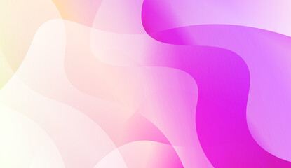 Geometric Wave Shape with Colorful Gradient Color Background Wallpaper. Vector Illustration.
