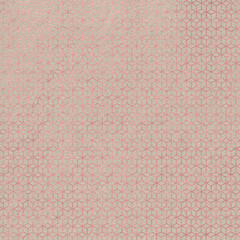 Metallic Rose Gold Pattern on Light Beige Vintage Leather Texture Background