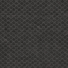 Metallic Silver Pattern on Dark Vintage Leather Texture Background