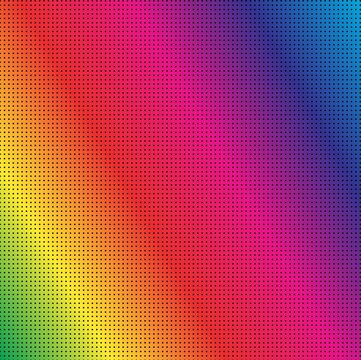 abstract rainbow background with dots