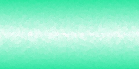 ランダムな大きさの多数の花型が繰り返された中央が白い背景画像