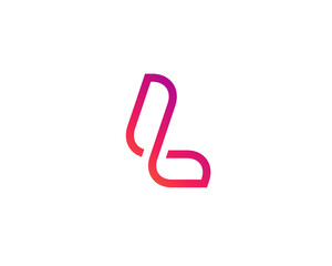 Letter L logo icon design template elements