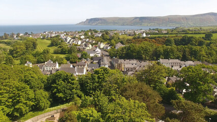 Fototapeta premium Cushendall Village in Co Antrim Northern Ireland