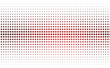 Light Red vector pattern with spheres.