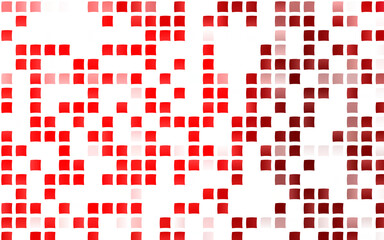 Fototapeta premium Light Red vector cover in polygonal style.