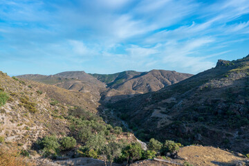 mountainous landscape in southern Spain