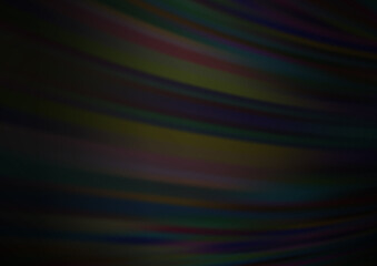 Fototapeta premium Dark Silver, Gray vector template with lava shapes.