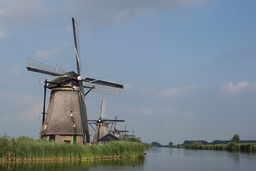 Windmühlen in Kinderdijk / Holland
