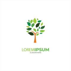 Obraz premium Nature creative symbol organic concept. Leaf icon, Corporate identity logotype, company graphic design