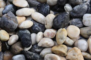 stones on the beach