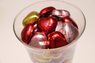 cherries in glass bowl