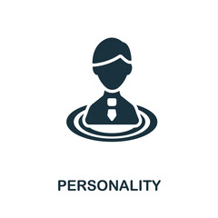 Personality icon. Simple element from business recruitment collection. Creative Personality icon for web design, templates, infographics and more