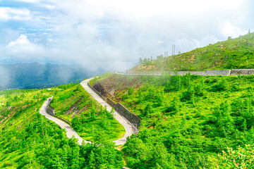【志賀草津高原道路】雲上の絶景道路