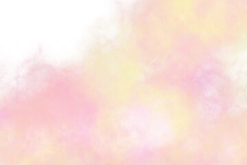 Pink splash glamour colourful pastel smoke watercolor. The color splashing in the paper.It is a hand drawn.