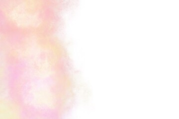 Obraz premium Pink splash glamour colourful pastel smoke watercolor. The color splashing in the paper.It is a hand drawn.