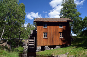Watermill. One of the 2 working in Norway.