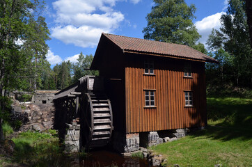 Watermill. One of the 2 working in Norway.