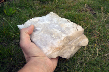 White quartz. Norway