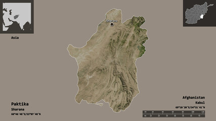 Paktika, province of Afghanistan,. Previews. Satellite