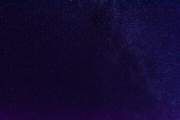Background of the night sky with many stars