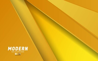 modern premium yellow shape background banner design